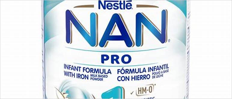 Nan milk powder